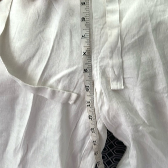 Anthro’s Cloth & Stone,Timeless, Classic Cream Palazzo Pants, Size Small - Picture 12 of 13